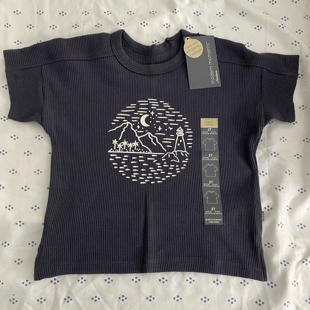 Modern Moments by Gerber Waffle Short Sleeve Toddler T-Shirt Bundle